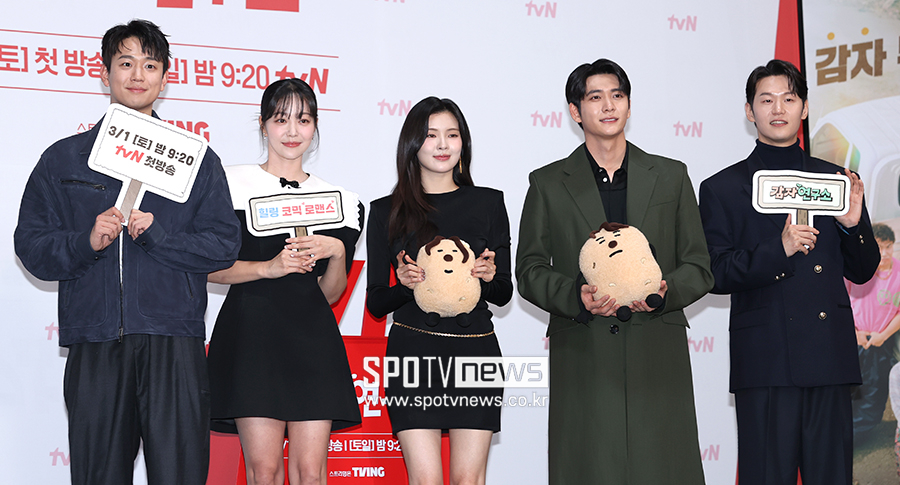 ▲ 신현승 김가은 이선빈 강태오 이학주 ⓒ곽혜미 기자