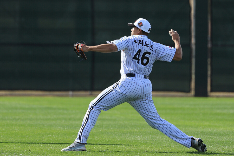 ▲ LG 새 외국인투수 요니 치리노스 ⓒ연합뉴스