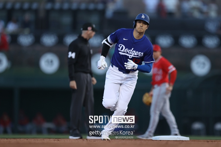 ▲ 시범경기 첫 타석부터 홈런을 터뜨리며 도쿄시리즈 정상 출전의 기대감을 높이고 있는 오타니 쇼헤이