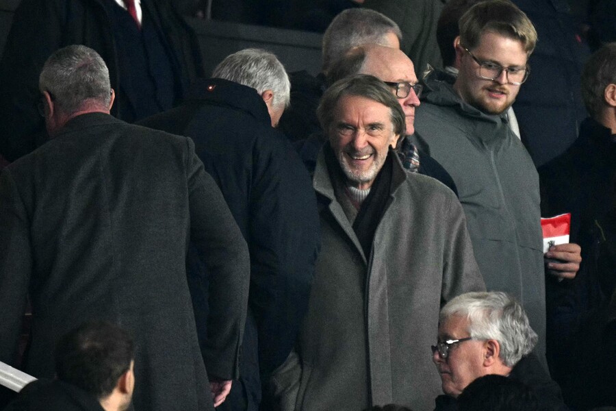 ▲ 짐 랫클리프 맨체스터 유나이티드 공동 구단주. ⓒ연합뉴스/EPA/AFP