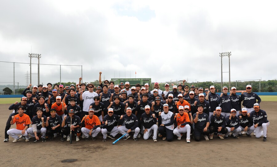 ▲ 한화 이글스가 3일 훈련을 끝으로 일본 오키나와에서 열린 2차 캠프를 마무리했다. ⓒ 한화 이글스