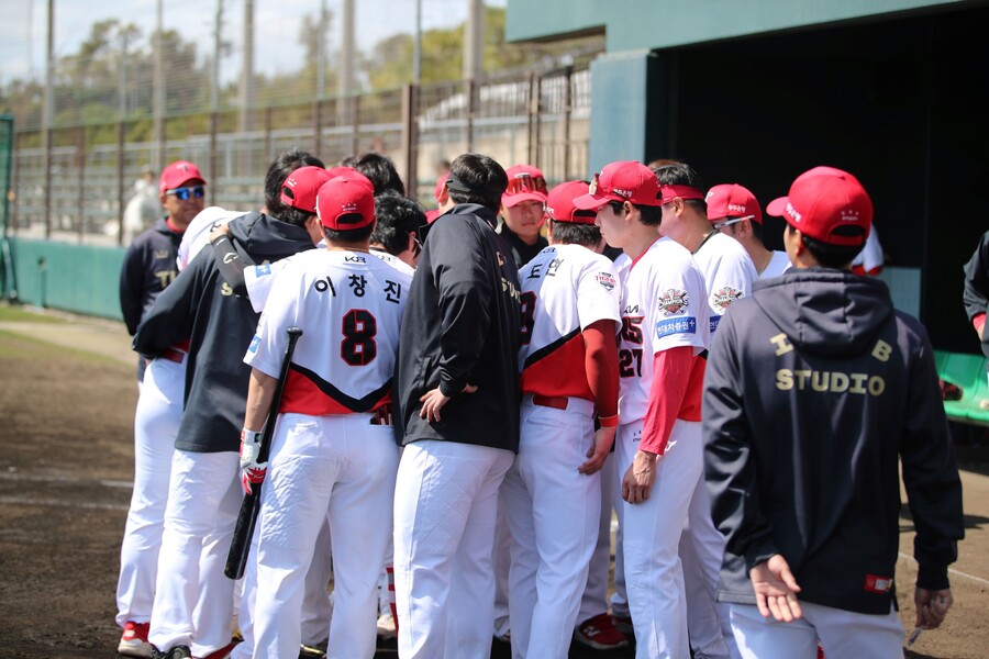 ▲ 오키나와 연습경기에서 희망과 과제를 모두 확인한 KIA ⓒKIA타이거즈