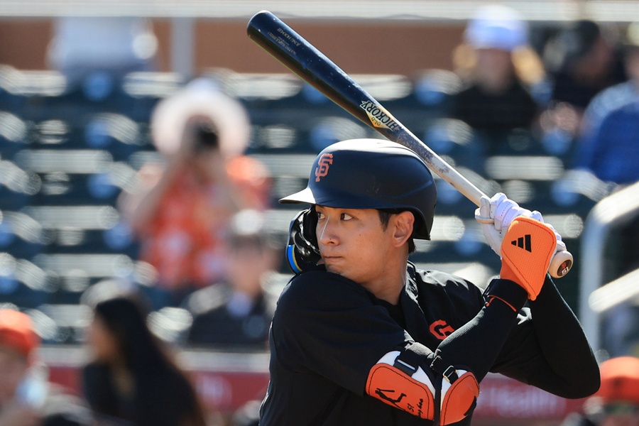 ▲ 이정후가 녹슬지 않은 타격 솜씨를 뽐냈다 ⓒ 연합뉴스