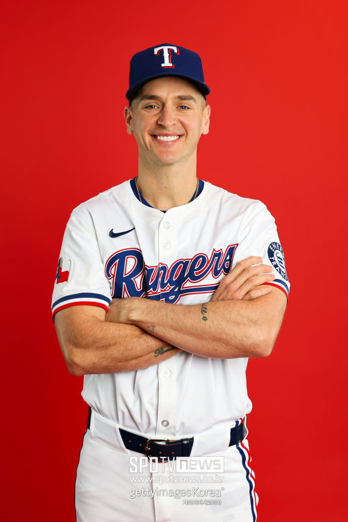 ▲ 텍사스 유니폼을 입은 데이비드 뷰캐넌