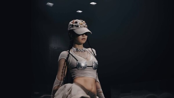 Jennie performing on stage