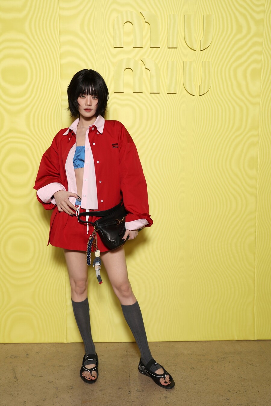 ▲ (여자)아이들 민니. 제공|미우미우(Miu Miu)