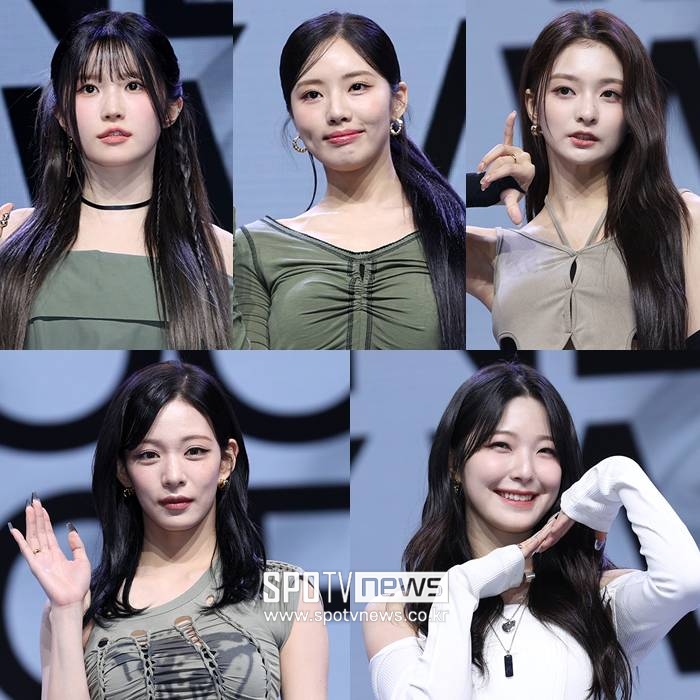 ▲ 송하영, 박지원, 이나경, 백지헌, 이채영(왼쪽 위부터 시계방향). ⓒ곽혜미 기자