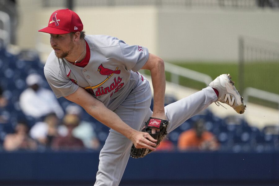 ▲ 세인트루이스 투수 에릭 페디. ⓒ연합뉴스/AP