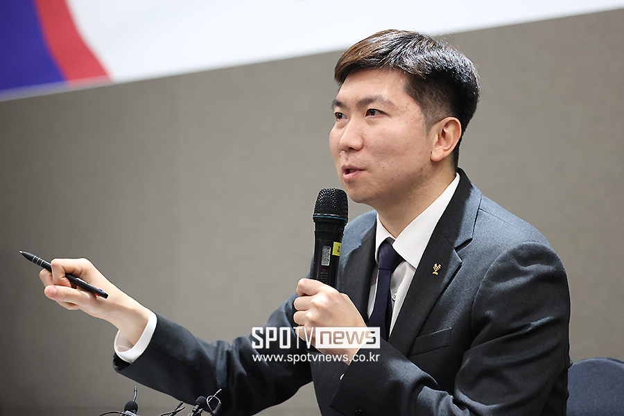 ▲ 유승민 대한체육회장 당선인 ⓒ곽혜미 기자