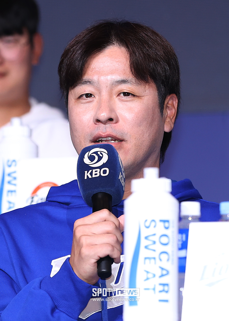 ▲ 강민호 ⓒ곽혜미 기자