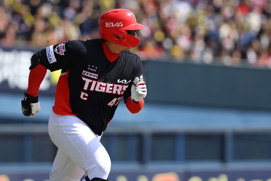 ▲ 지난 2년간 부상으로 모두 개막전 출전이 불발됐던 나성범은 러닝을 늘리며 하체 부상에 철저히 대비해왔다 ⓒKIA타이거즈