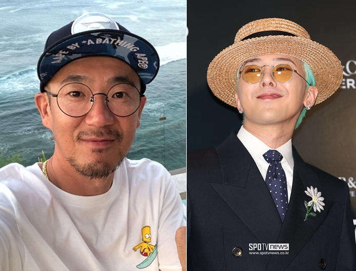 ▲ 이하늘, 지드래곤. 출처| 이하늘 개인 계정, ⓒ스포티비뉴스 DB