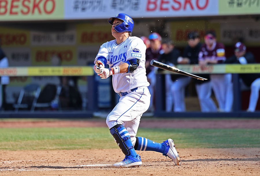 ▲ 강민호 ⓒ 삼성 라이온즈