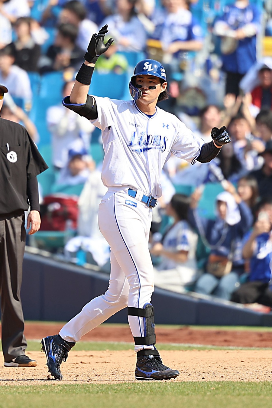 ▲ 구자욱의 이번 개막전은 마음가짐부터 달랐다 ⓒ 삼성 라이온즈