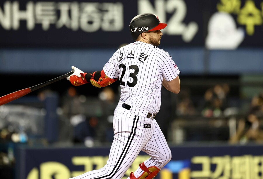 ▲ 오스틴은 올 시즌 뛰어난 활약으로 팀의 호성적을 이끌며 지난해 이상의 성적도 기대케 하고 있다 ⓒ연합뉴스