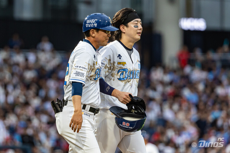 ▲ 박건우 ⓒNC 다이노스