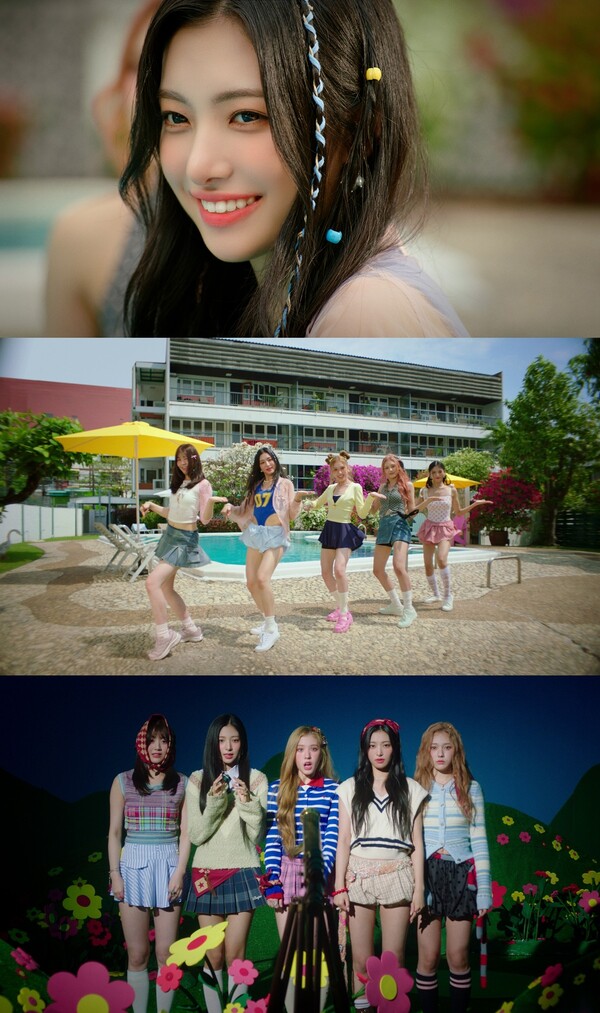 ▲ 오드유스 첫번재 미니 앨범 타이틀곡 '아이 라이크 유' 뮤직비디오 티저. 제공|티오피미디어