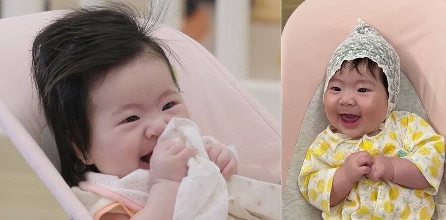 ▲ 박인비 딸. 제공| KBS2 '슈퍼맨이 돌아왔다'