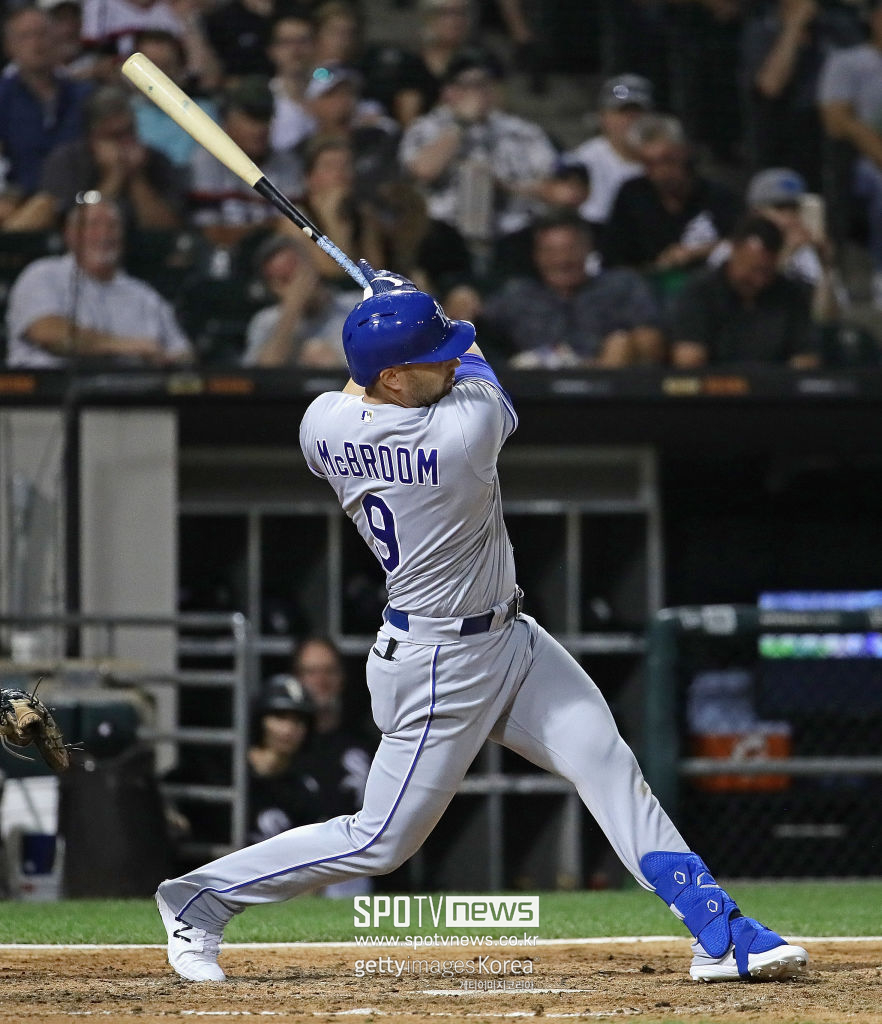 ▲ 캔자스시티 소속 당시의 라이언 맥브룸