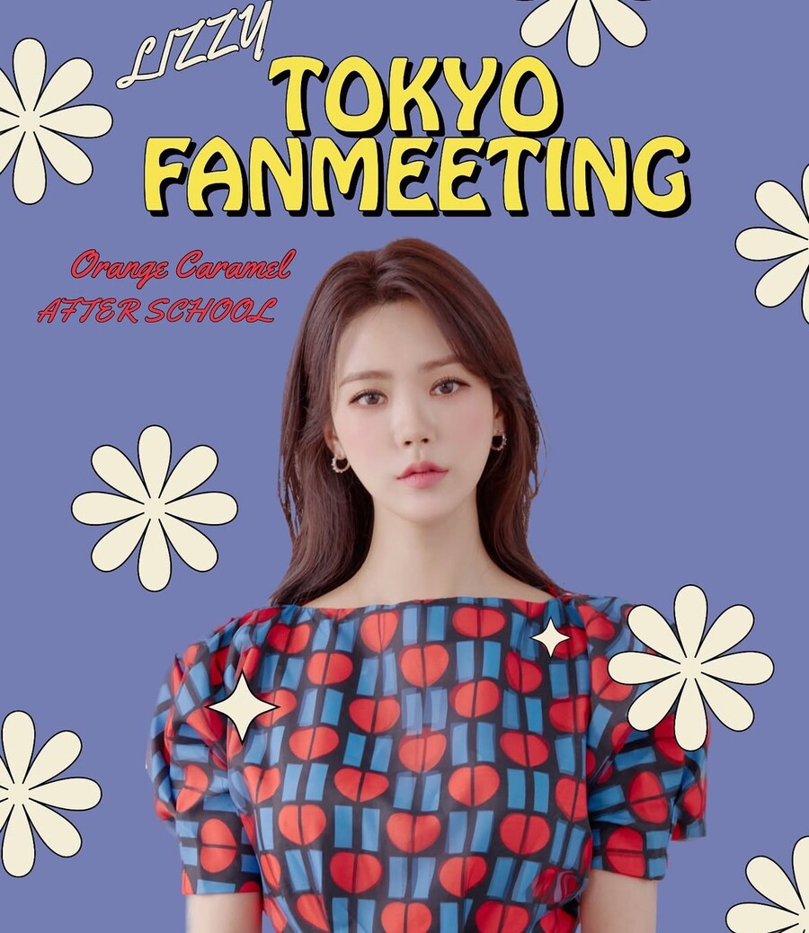 ▲ 리지 일본 팬미팅 포스터. 출처| 리지 SNS