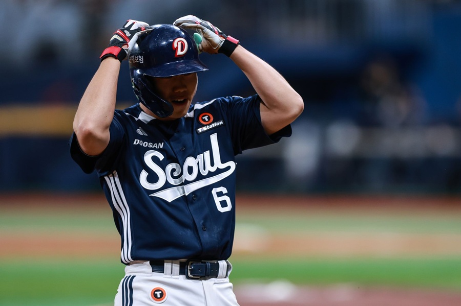 ▲ 오명진 ⓒ 두산 베어스