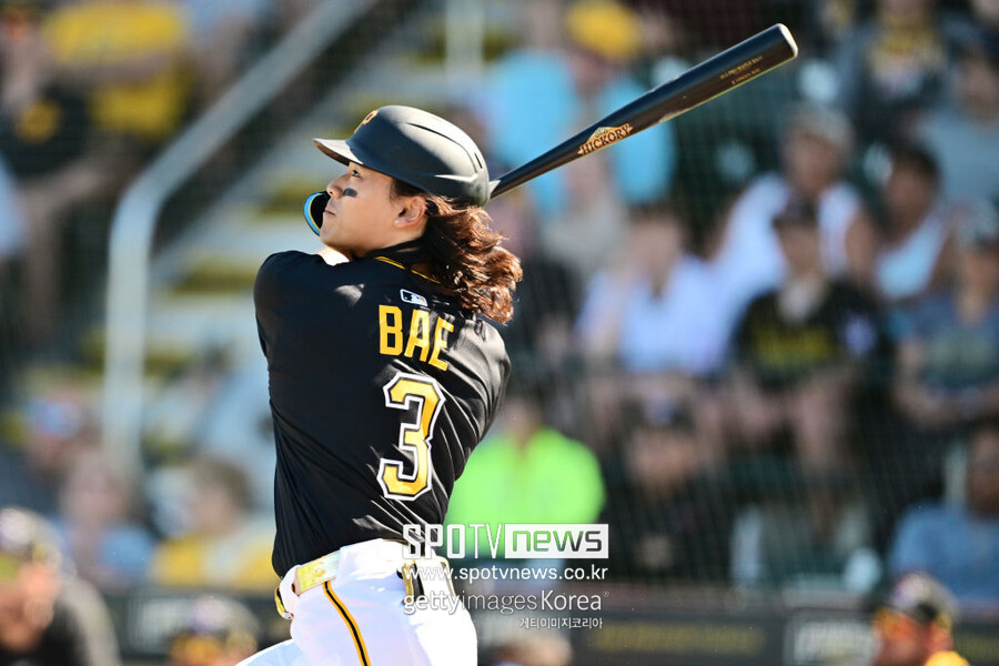 ▲ 스프링트레이닝에서의 인상적인 활약에도 불구하고 2경기 만에 다시 마이너리그로 내려간 배지환