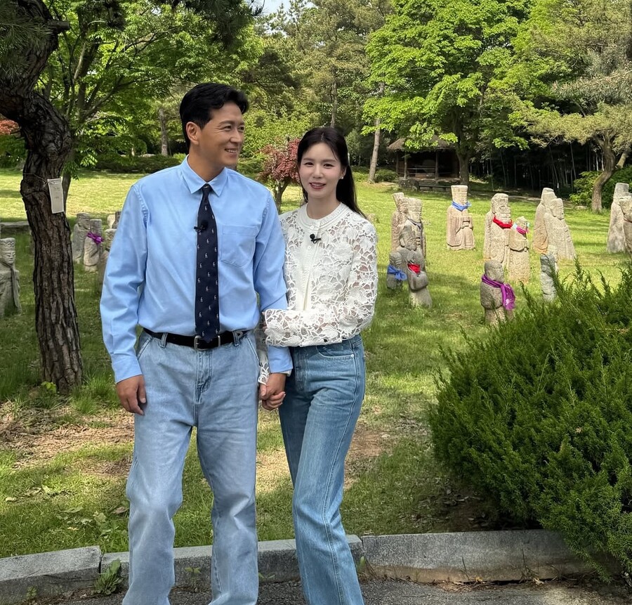 ▲ 진태현(왼쪽), 박시은. 출처| 진태현 SNS