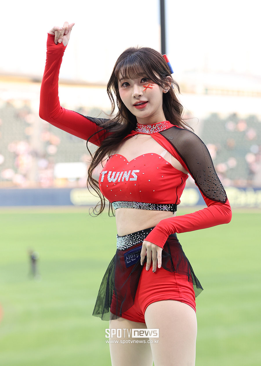 ▲ 이주은 치어리더 ⓒ곽혜미 기자