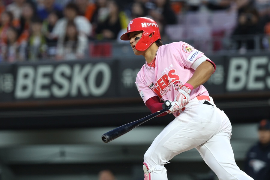 ▲ 이범호 감독은 김도영의 몸 상태를 여전히 신중하게 바라보고 있다 ⓒ KIA 타이거즈