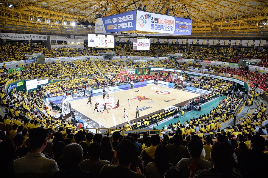 ▲ 창원체육관 ⓒ KBL