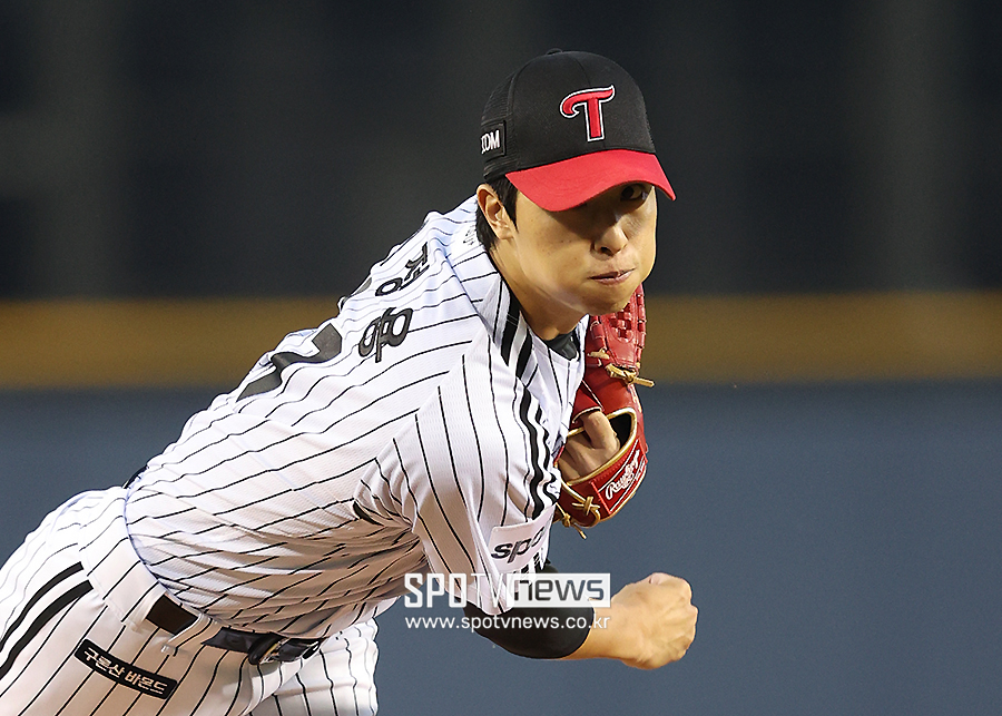 ▲ 상무에서 꾸준히 선발 로테이션을 소화하며 이제 제대를 앞두고 있는 이정용 ⓒ곽혜미 기자