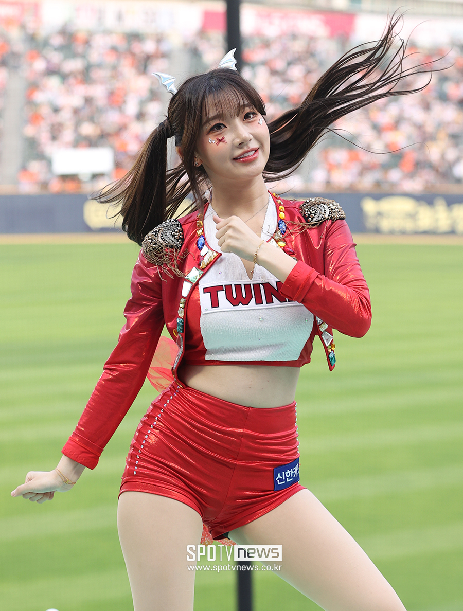 ▲ 이주은 치어리더 ⓒ곽혜미 기자