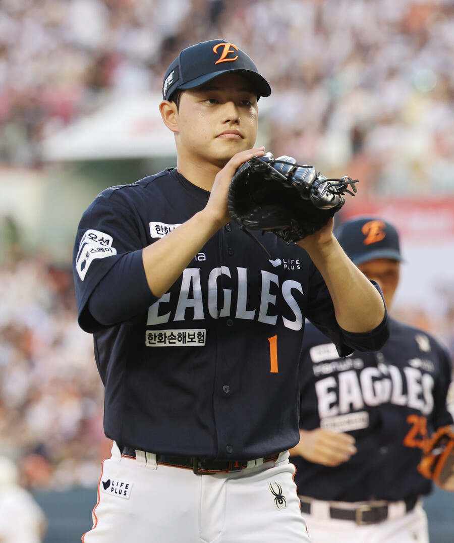 ▲ 2일 광주 KIA전 선발로 출격하는 문동주 ⓒ연합뉴스