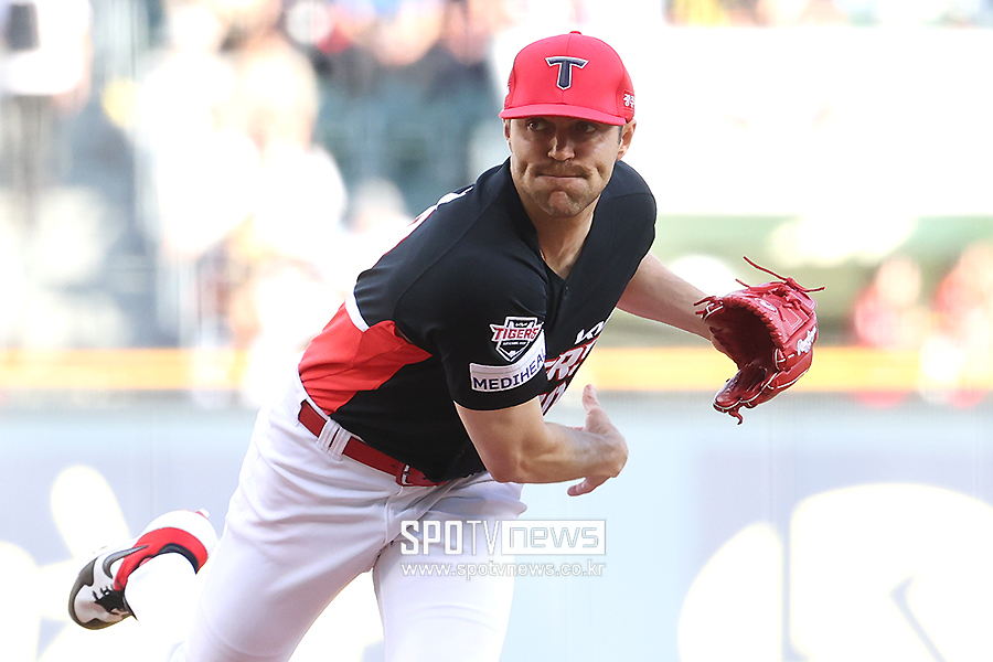 ▲ 한화를 상대로 대단히 강한 면모를 보여주고 있는 제임스 네일 ⓒ곽혜미 기자