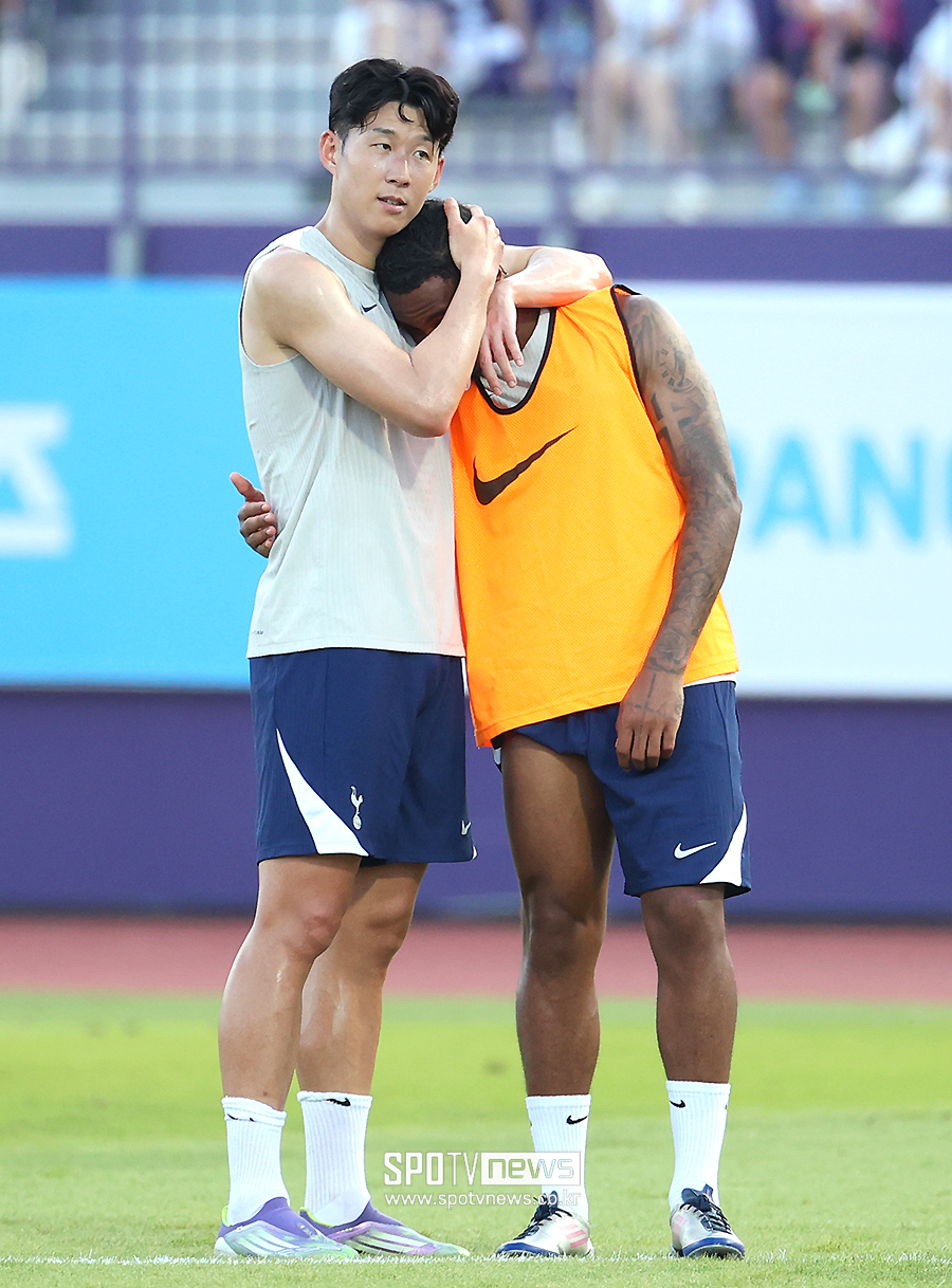 ▲ 손흥민 윌손 오도베르 ⓒ곽혜미 기자