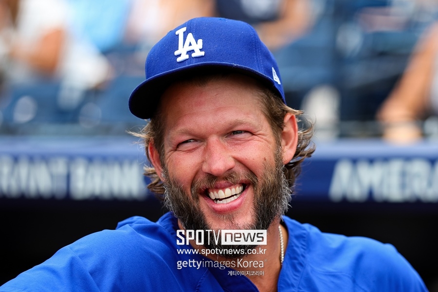 ▲ 클레이튼 커쇼.