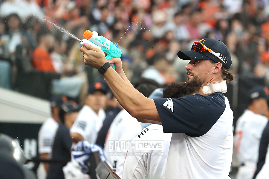 ▲ 메이저리그 경력이 없는 와이스는 한국에서 경력의 전환점을 만들었다 ⓒ곽혜미 기자