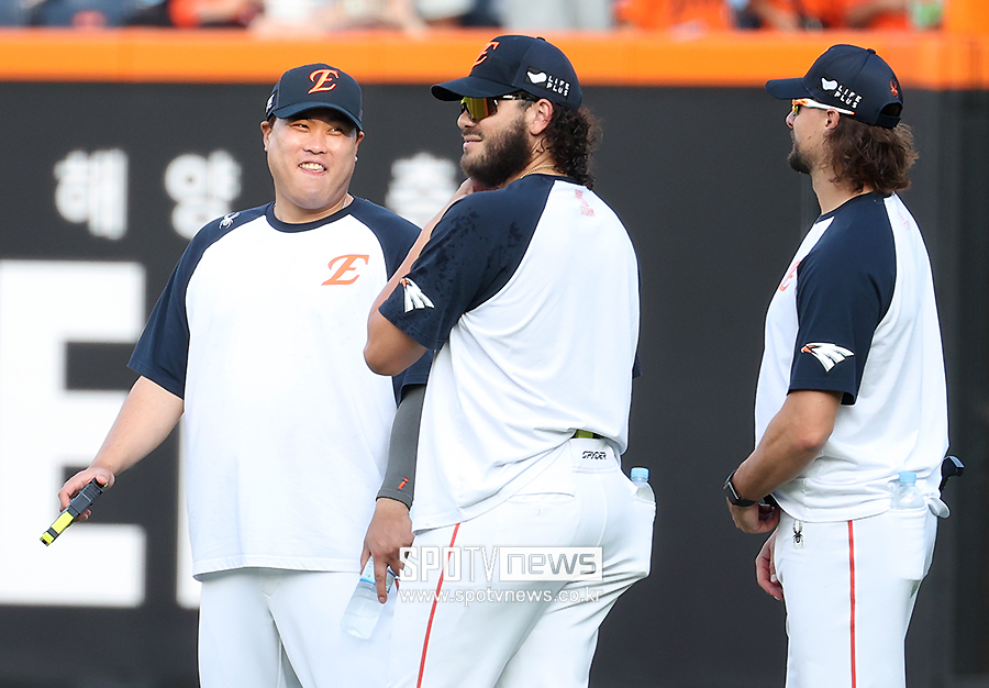 ▲ 한화는 지금의 선발진을 구축하고 있을 때 우승을 해야 한다는 압박감이 강해질 수 있다 ⓒ곽혜미 기자