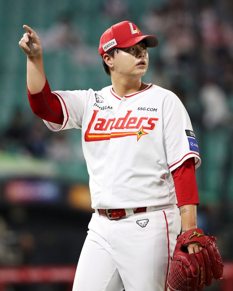 ▲ 남은 시즌 SSG 불펜의 키플레이어로 손꼽히는 김민 ⓒSSG랜더스
