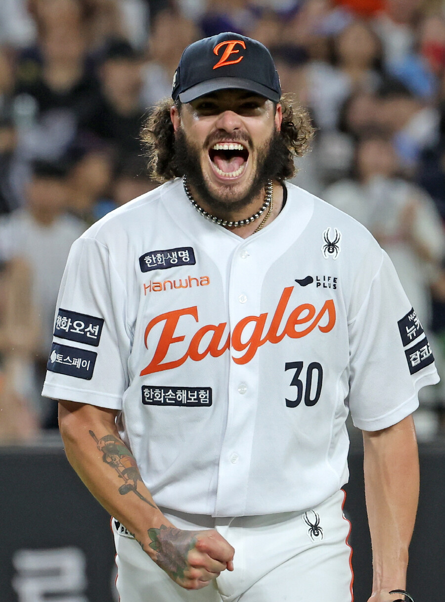 ▲ 올 시즌을 끝으로 메이저리그 복귀 가능성이 크다는 평가를 받는 코디 폰세 ⓒ연합뉴스