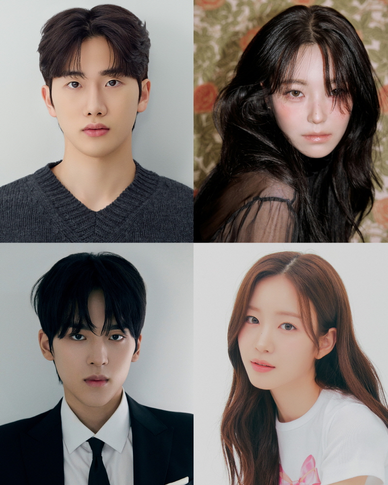 ▲  좌측 위부터 시계방향으로 안지호, 백지헌, 우연, 문성현. 제공|스튜디오HIM