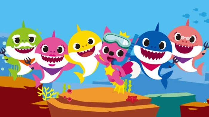 ▲ 상어가족(아기상어). 제공|더핑크퐁컴퍼니