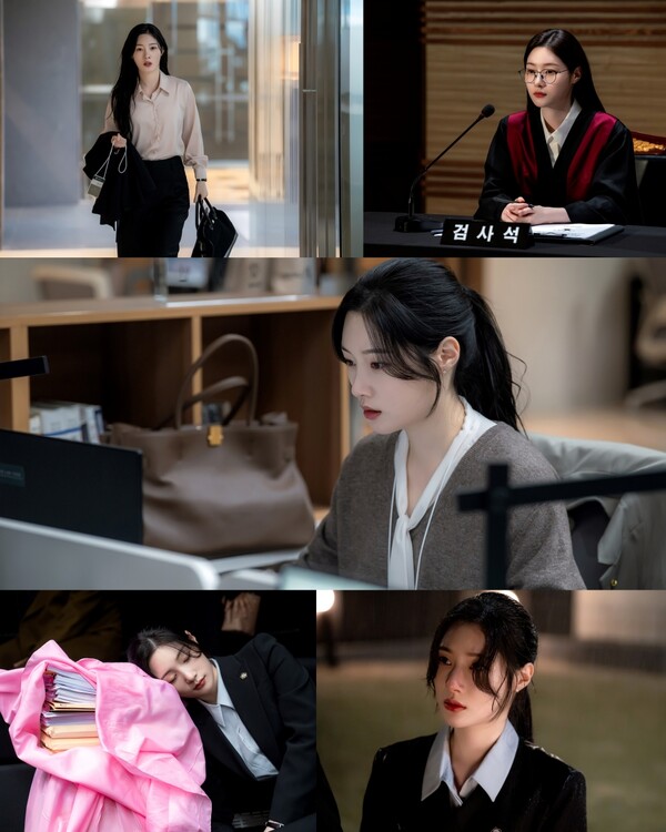 ▲ 대형 로펌 율림 송무팀 막내 정채연의 성장기는 매주 토요일 오후 10시 40분, 일요일 오후 10시 30분 JTBC 토일드라마 ‘에스콰이어’에서 공개된다. 방송화면 캡처