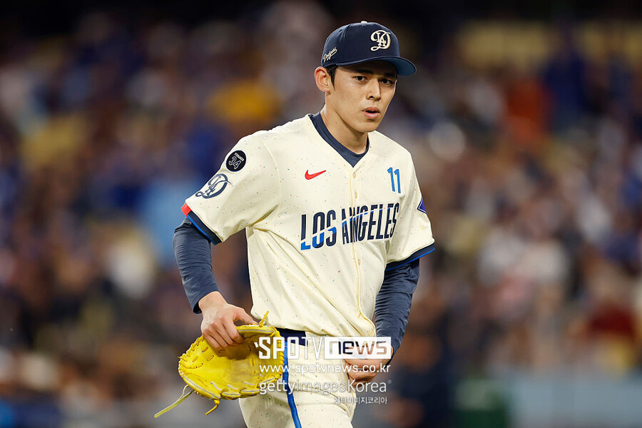 ▲ 내셔널리그 신인왕 강력 후보로 꼽혔던 사사키 로키는 이번 시즌 8경기 등판에 그치고 있다.