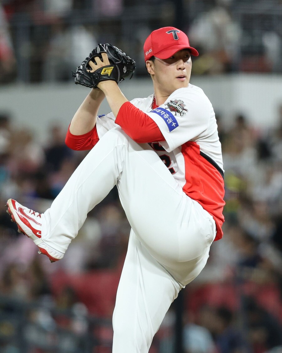 ▲ 17일 2군으로 내려가 경기력 조정의 시간을 갖는 정해영 ⓒKIA타이거즈