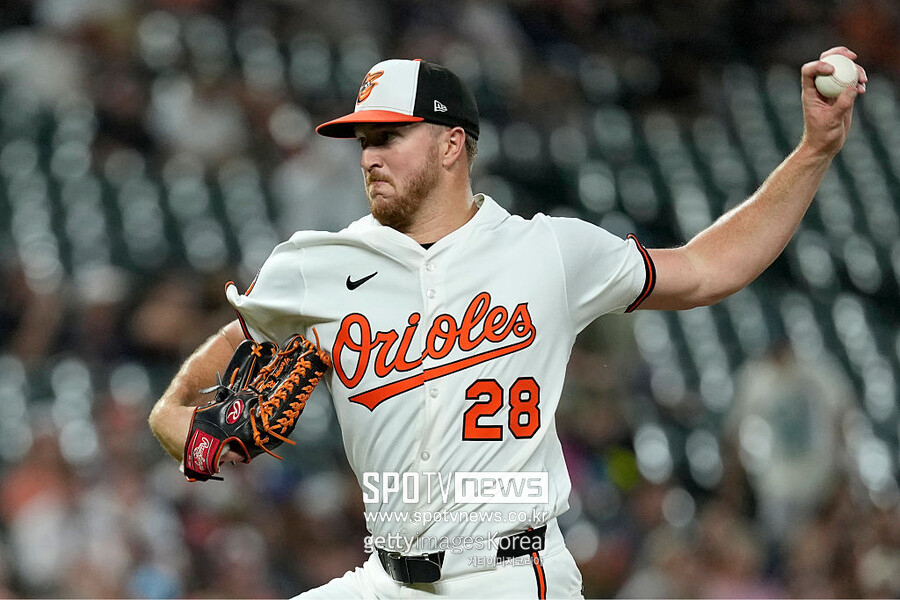 ▲ 볼티모어 오리올스 선발투수 트레버 로저스.