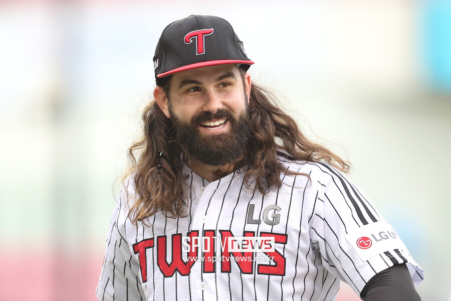 ▲ LG 트윈스 케이시 켈리 ⓒ 곽혜미 기자