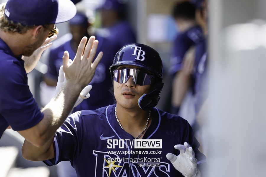 ▲ 김하성은 FA 재수를 바라보며 탬파베이와 옵트아웃이 포함된 2년 게약을 맺었다.
