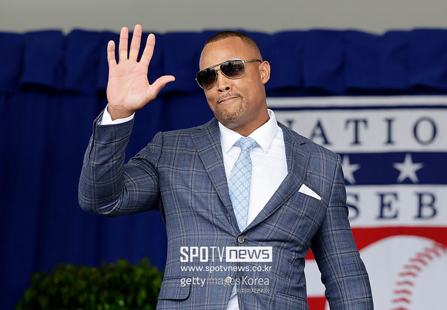 ▲ 명예의 전당에 이름을 올린 애드리안 벨트레.