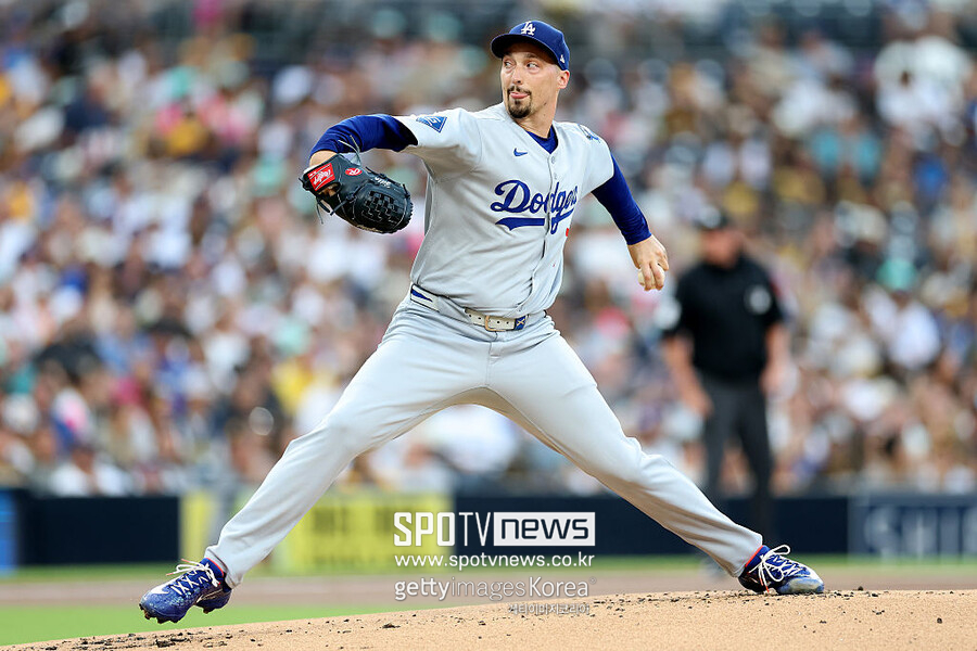 ▲ LA 다저스 블레이크 스넬.
